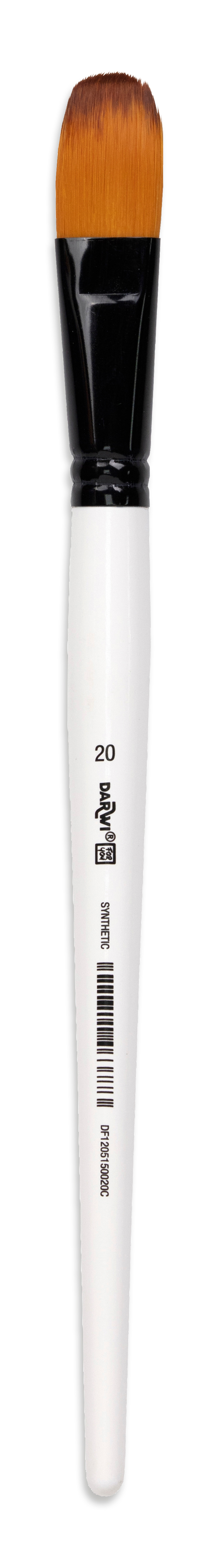 photo DARWI Pinceaux usé bombé 21mm DF1205150020C Taille 20, synthétique