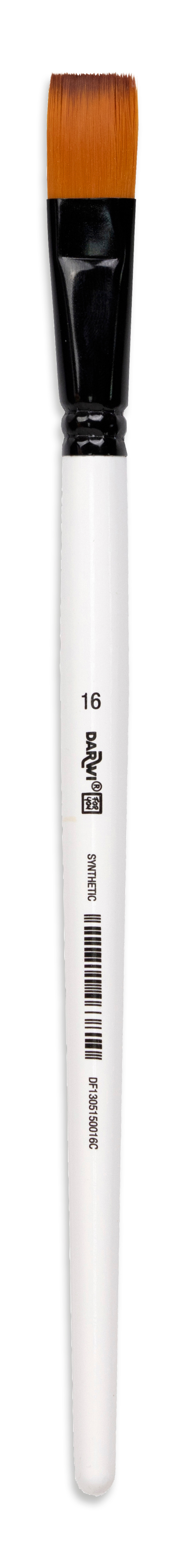 photo DARWI Pinceaux plat 17mm DF1305150016C Taille 16, synthétique