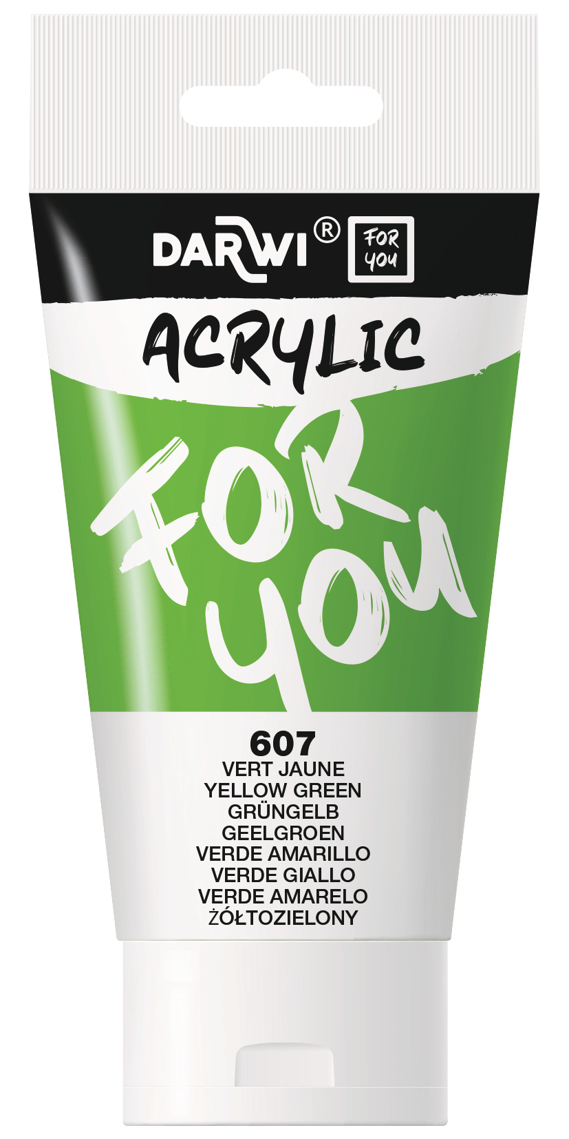 photo DARWI Peinture acrylique 75ml DF5150075607C Vert jaune