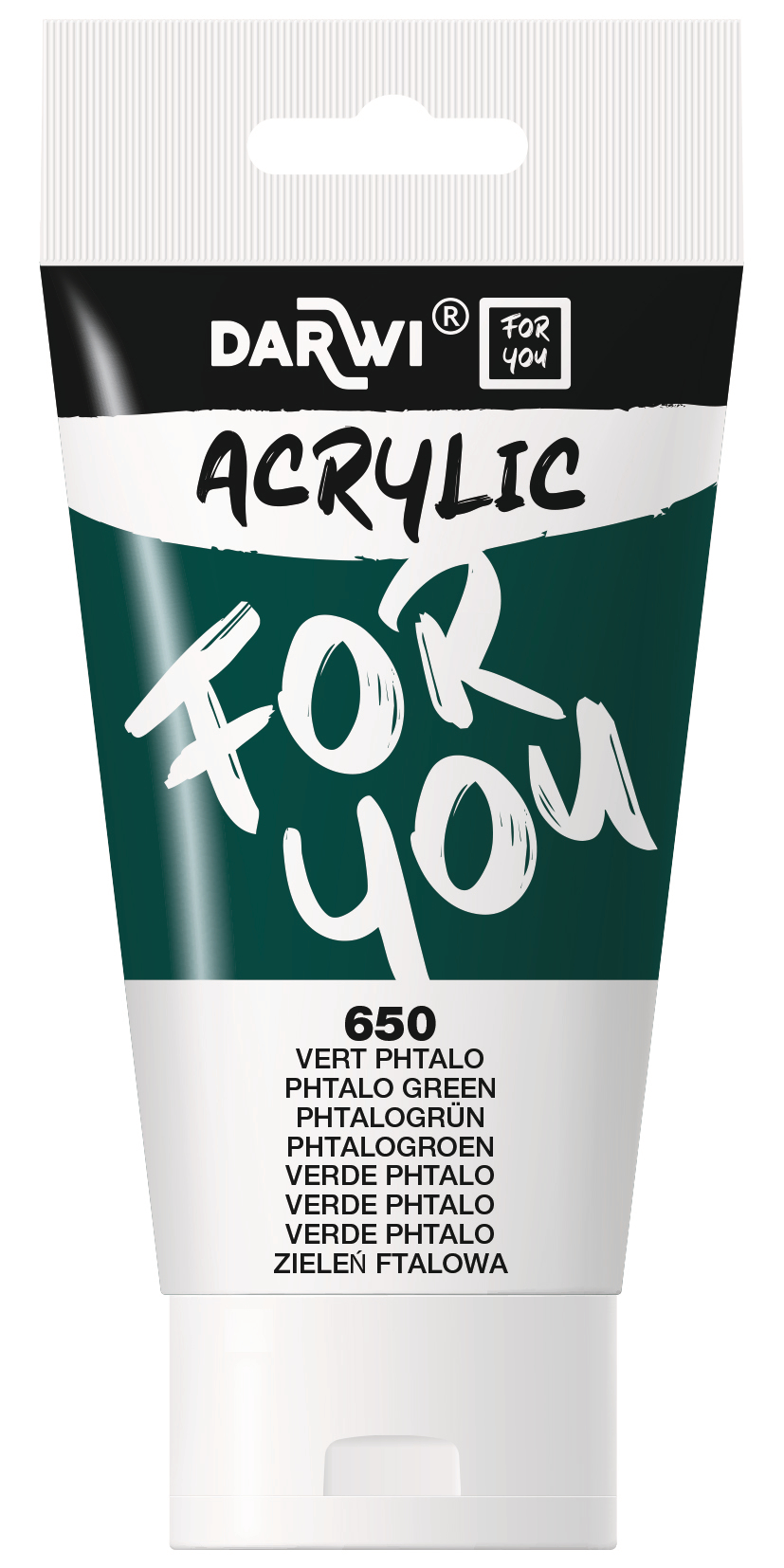 photo DARWI Peinture acrylique 75ml DF5150075650C Vert phtalique