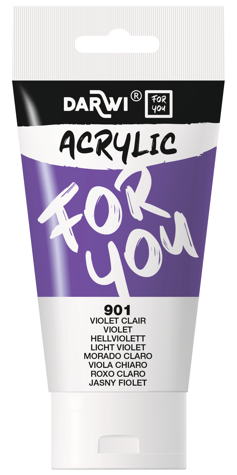 photo DARWI Peinture acrylique 75ml DF5150075901C Violet clair