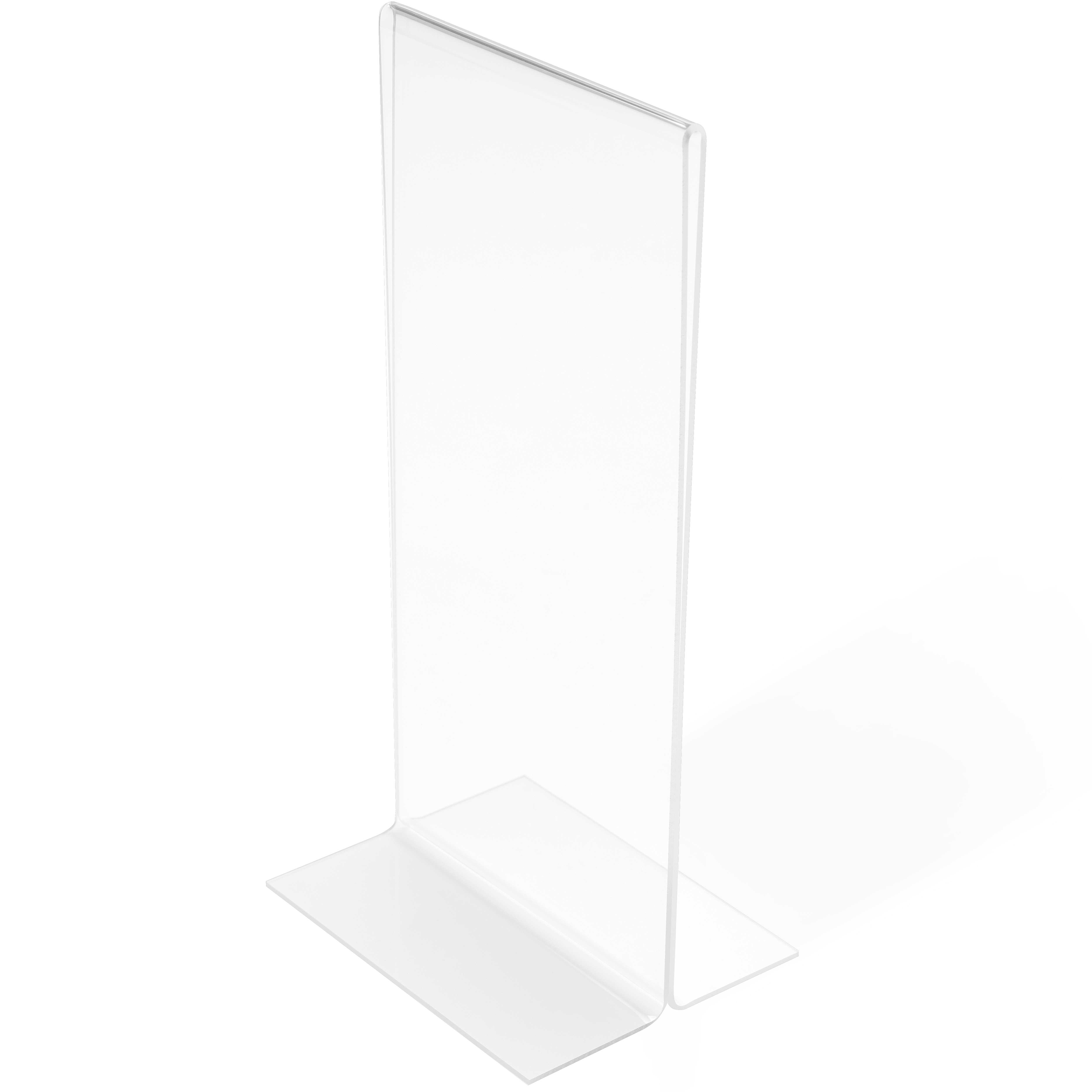DEFLECTO Présentoir Table Acrylique DIN 43110 droite, vertical