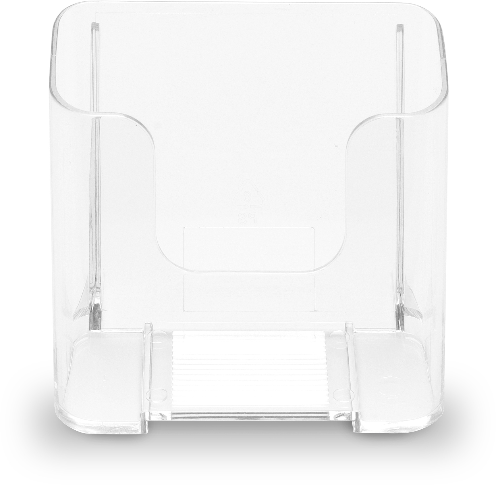 photo DEFLECTO Porte-brochures 115x100mm 75001 transparent 1/3 haut