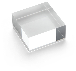 photo DEFLECTO Bloc acryl 50x25mm AB125 transparent poli
