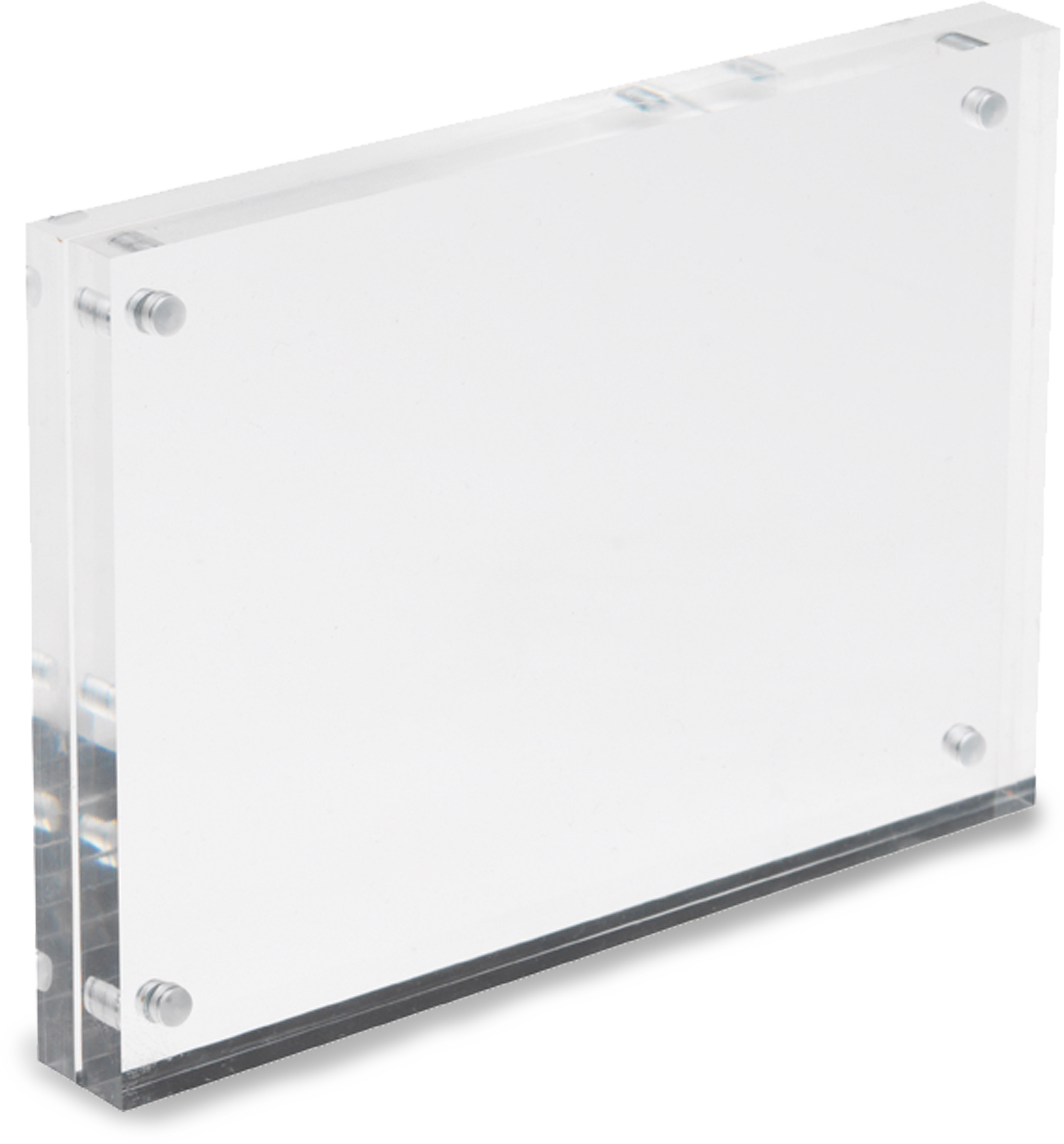 photo DEFLECTO Bloc acryl aimant A6 MCHA611 transparent 2x7.5mm