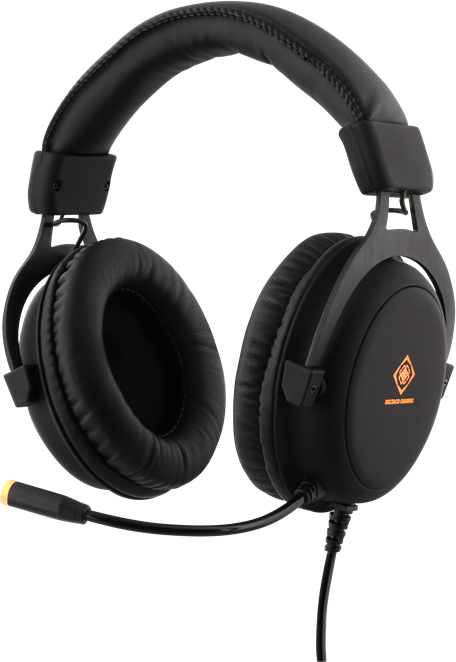 DELTACO Stereo Gaming Headset DH310 GAM-030 with LED, black with LED, black