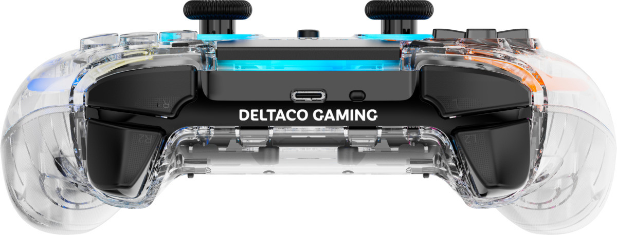 DELTACO Wireless Controller PS4 GAM-139-T Transparent