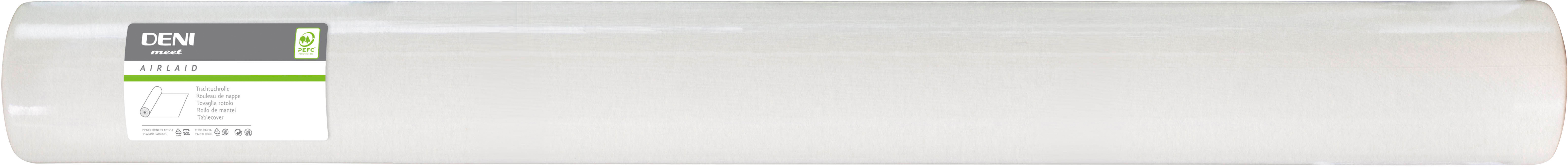 photo DENI Rouleau de nappe Airlaid 5190 120cmx50m blanc
