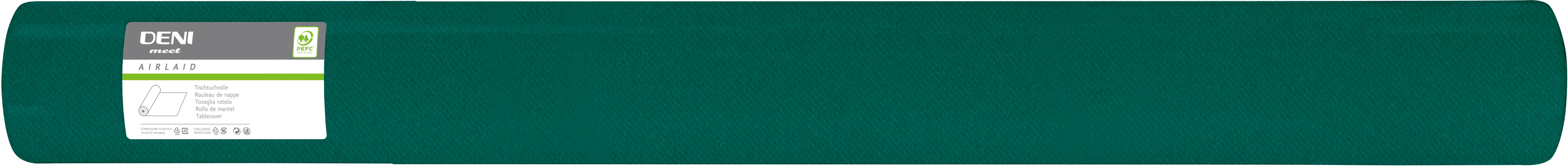 photo DENI Rouleau de nappe Airlaid 5195 120cmx50m vert