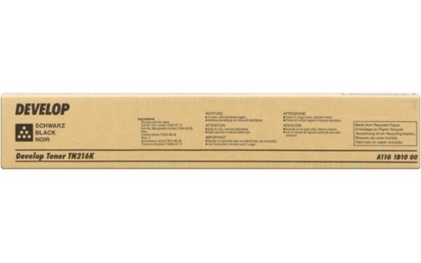 photo DEVELOP Toner noir TN-216K Ineo +220/280