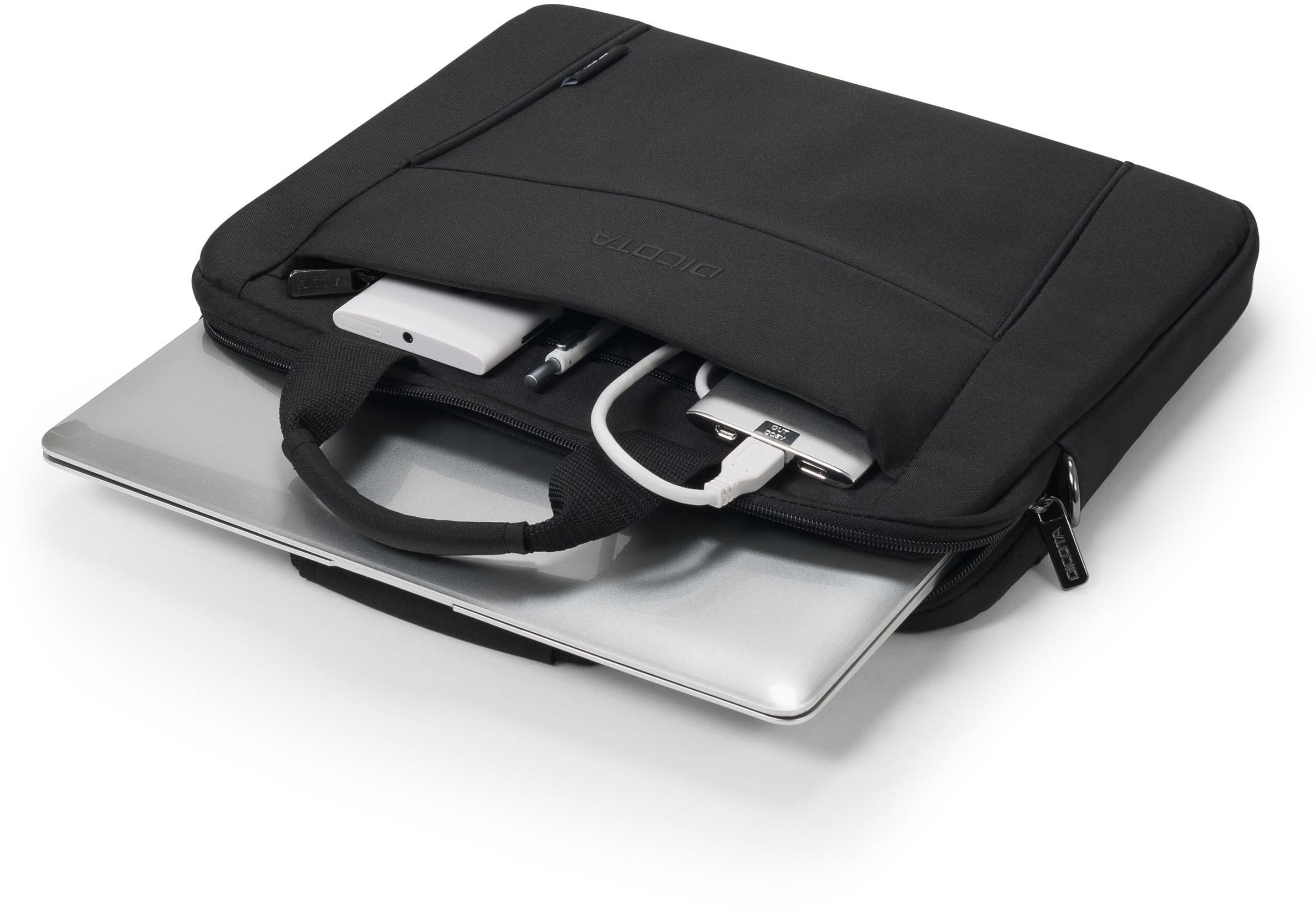 DICOTA Eco Slim Case BASE black D31304-RPET for Unviversal 13-14.1