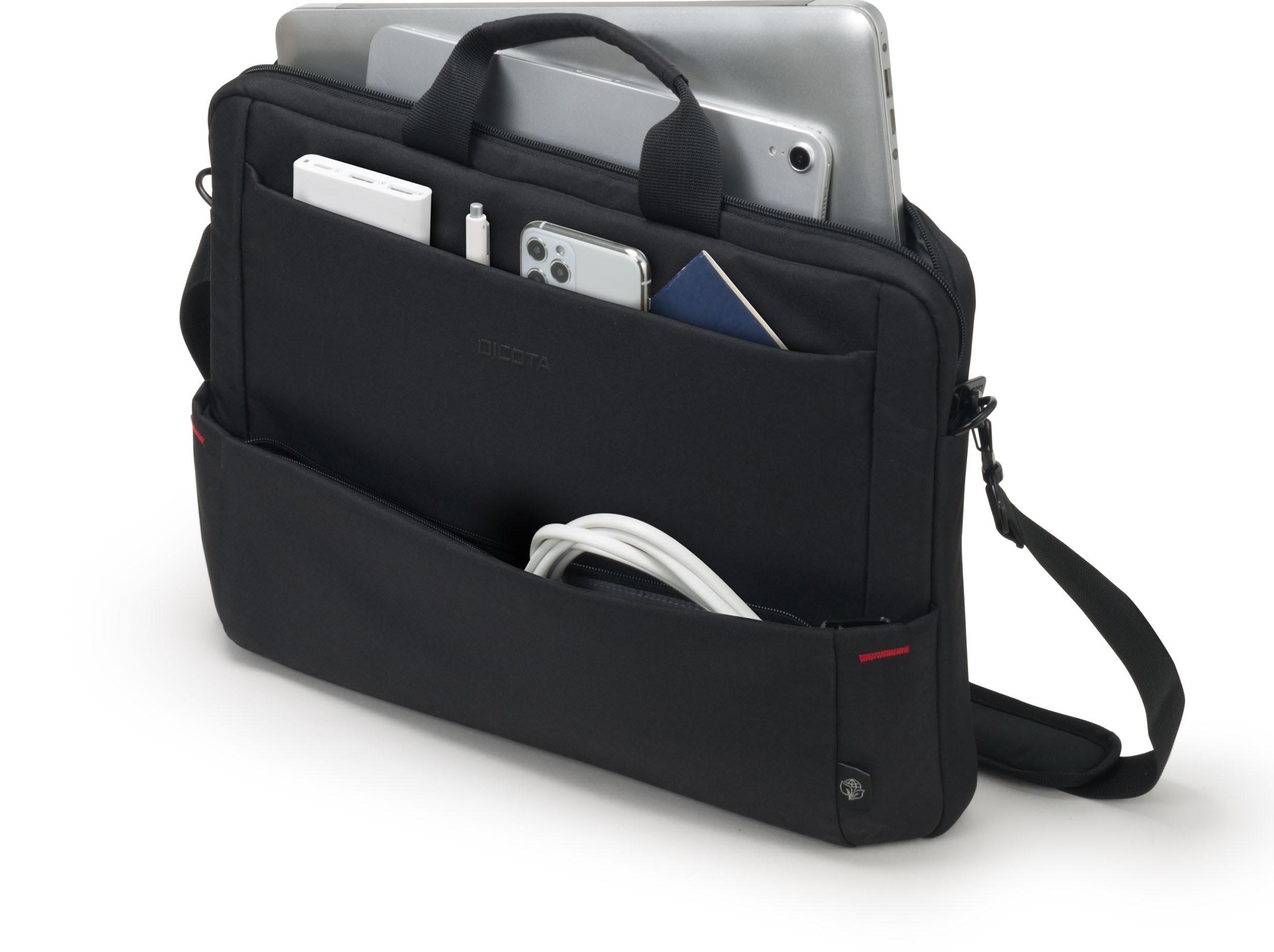 DICOTA Eco Slim Case Plus BASE black D31838-RPET for Unviversal 13-15.6
