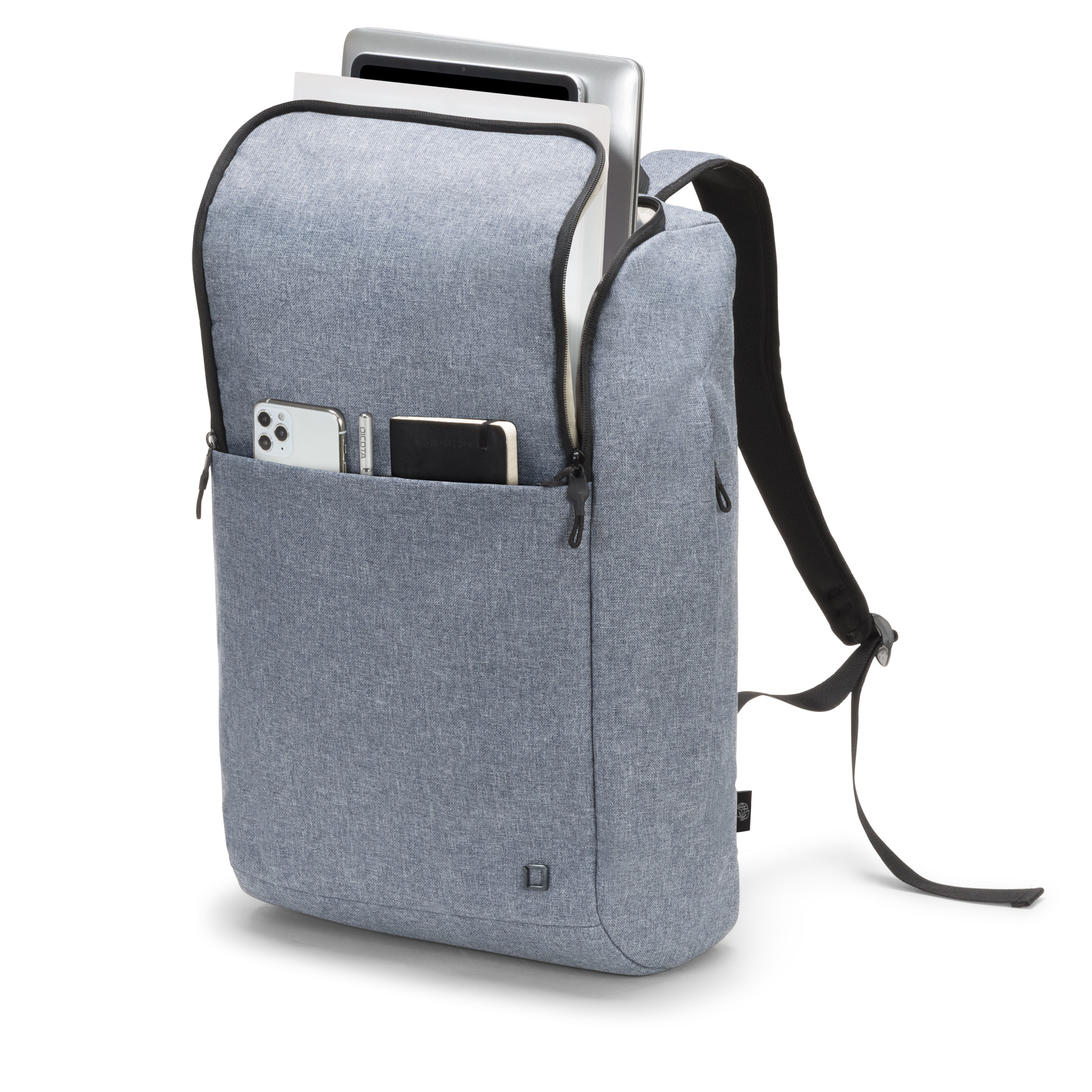 DICOTA Eco Backpack MOTION Blue Den. D31875-RPET for Universal 13 - 15.6 inch