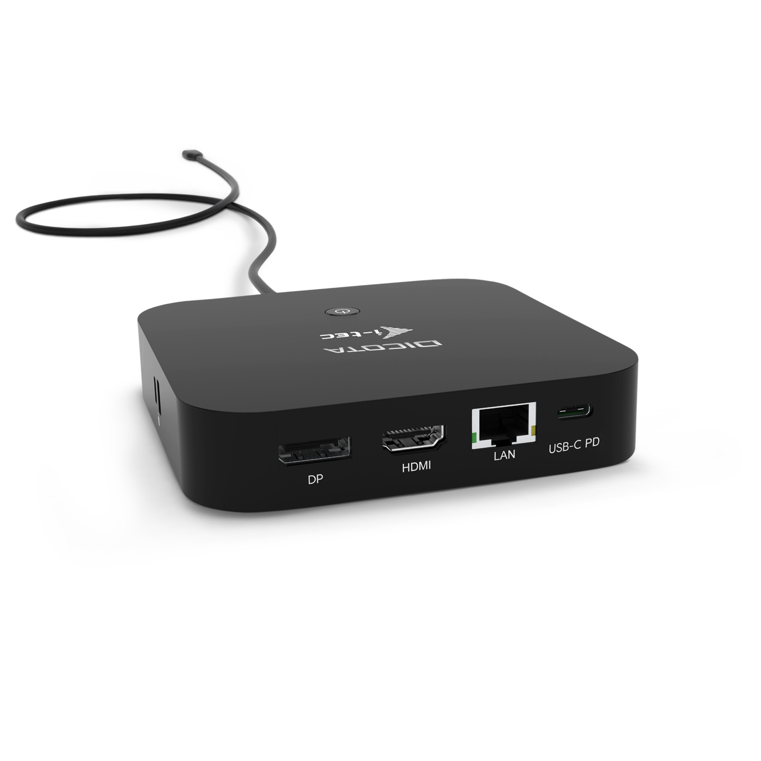 DICOTA USB-C 11 in 1 Docking Station D31949 5K HDMI/DP PD 100W black