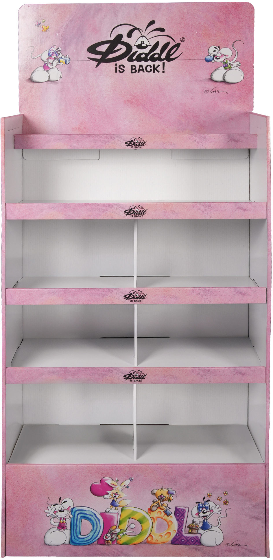 photo DIDDL POS-Display 80x40cm 23346 vide