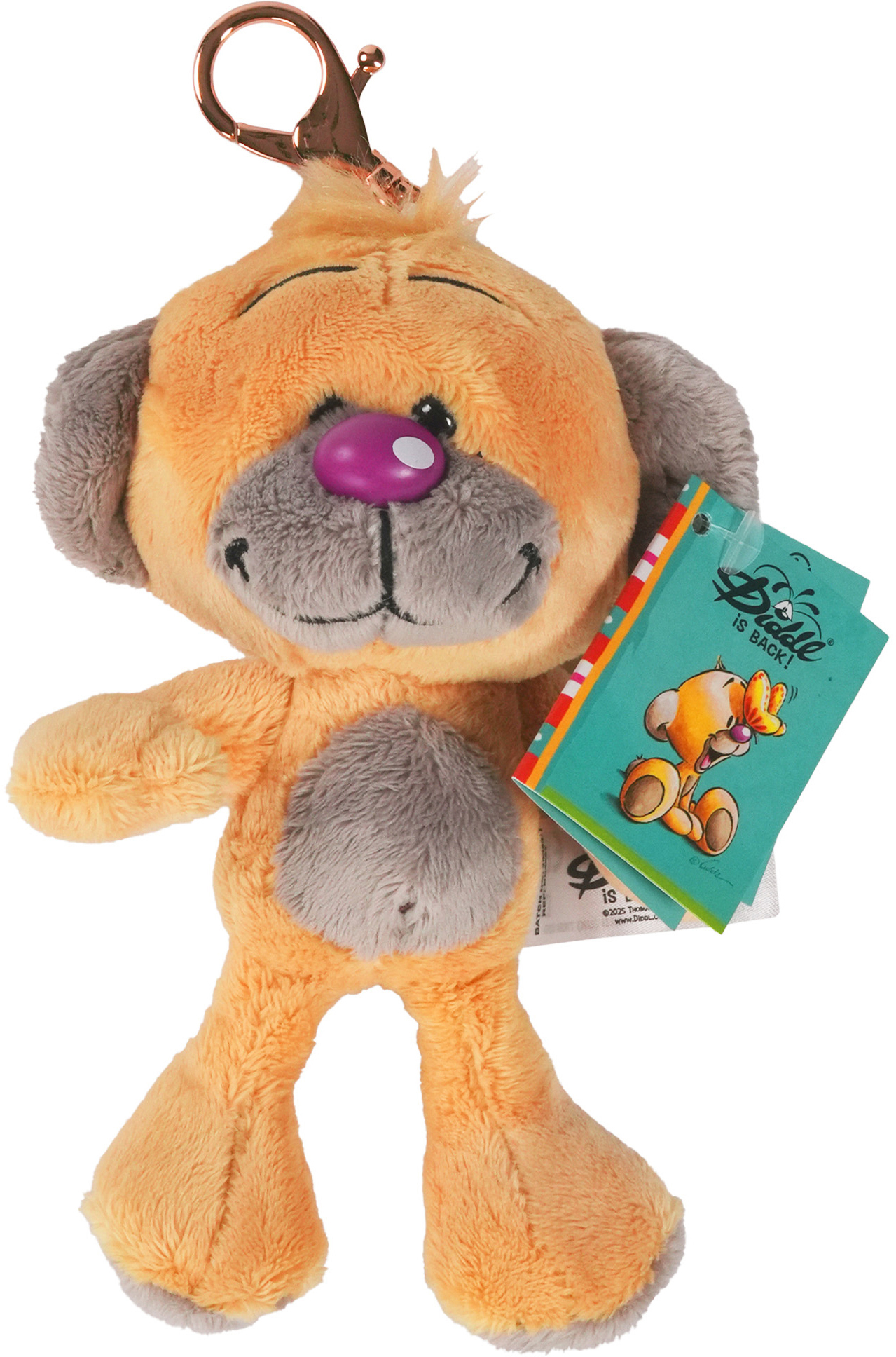 photo DIDDL Porte-clés en peluche 15cm 23480 Pimboli