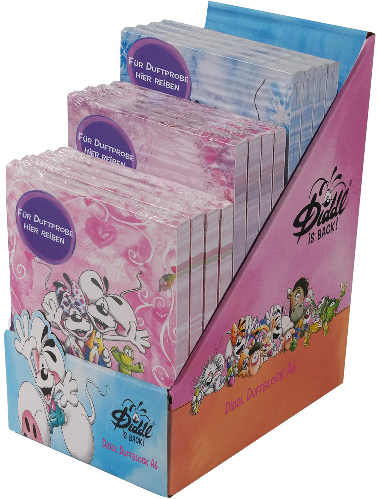 photo DIDDL Bloc parfumé A6 23556 assortis