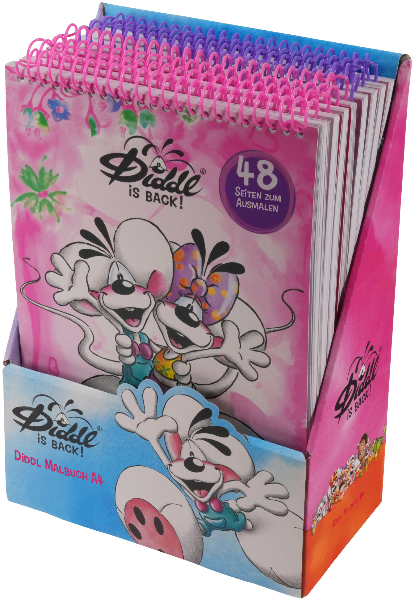 photo DIDDL Livre de coloriage A4 23558 assortis