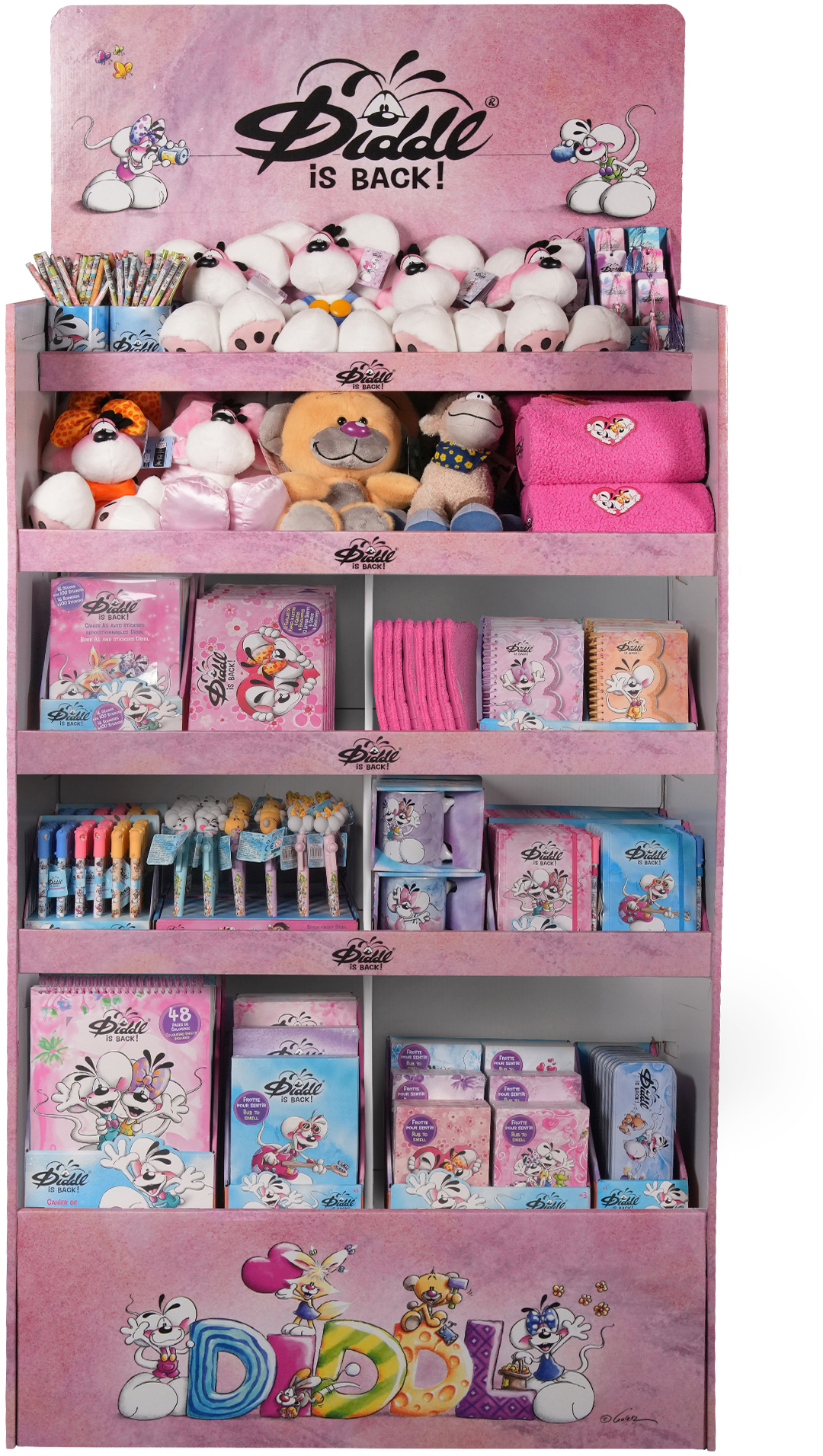 photo DIDDL POS-Display 80x40cm 23763 équipé