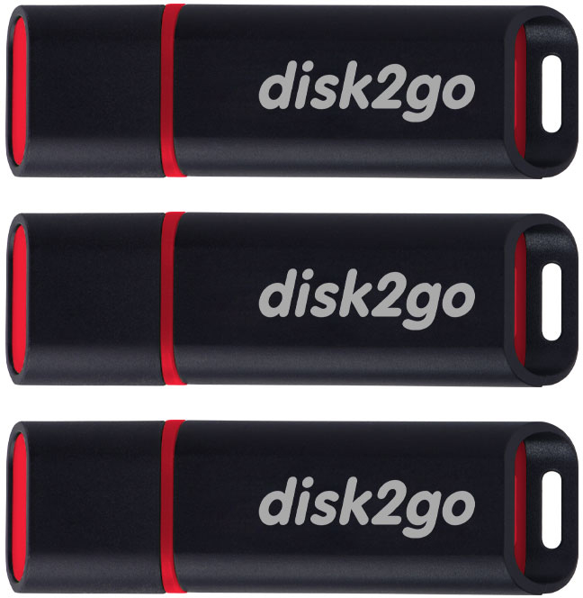 DISK2GO USB-Stick passion 2.0 8GB 30006495 USB 2.0 3 Pack USB 2.0 3 Pack