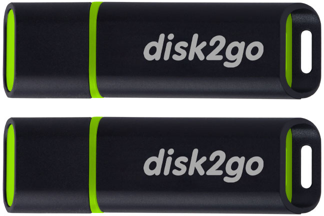 DISK2GO USB-Stick passion 3.0 64GB 30006573 USB 3.0 double pack