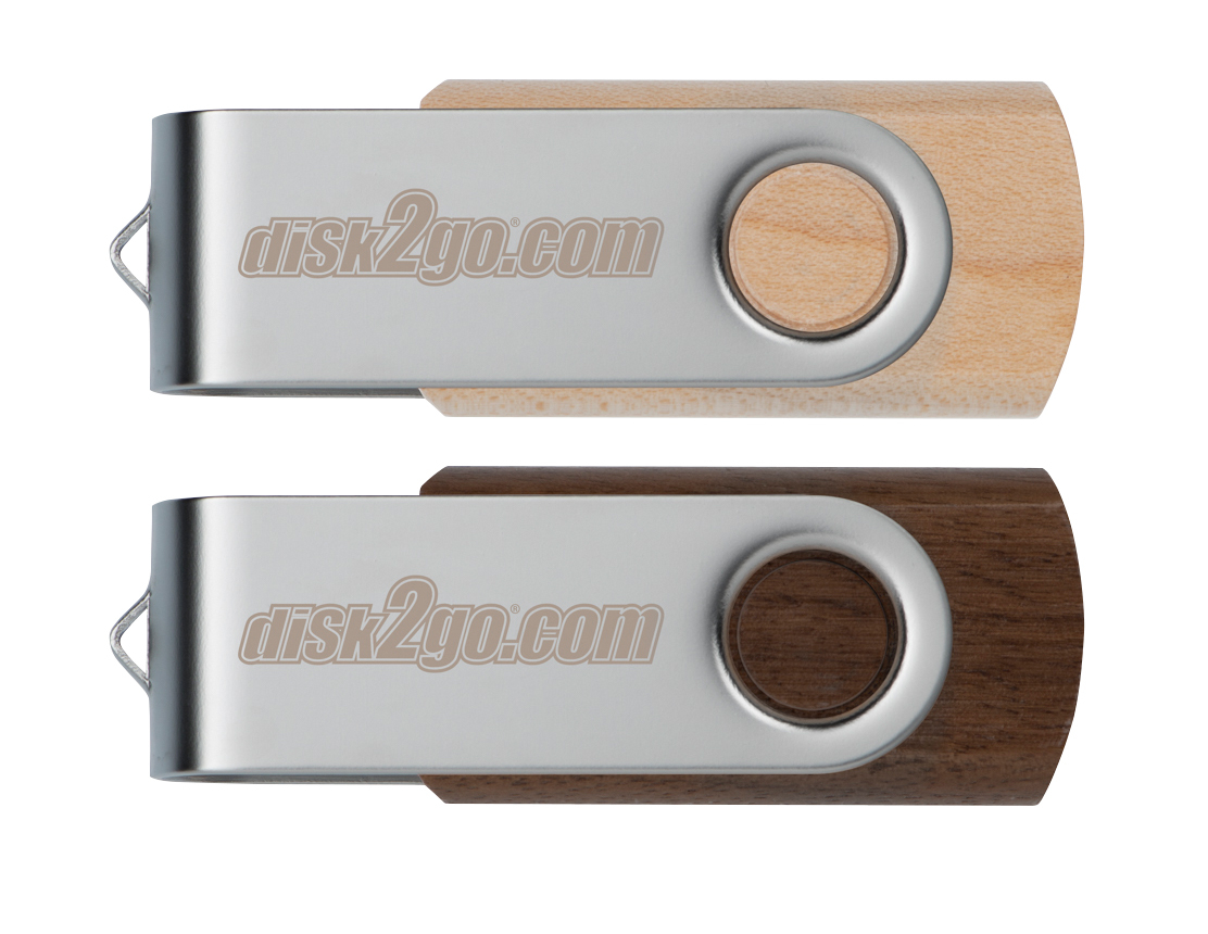 DISK2GO USB-Stick wood 8GB 30006668 USB 2.0 double pack USB 2.0 double pack