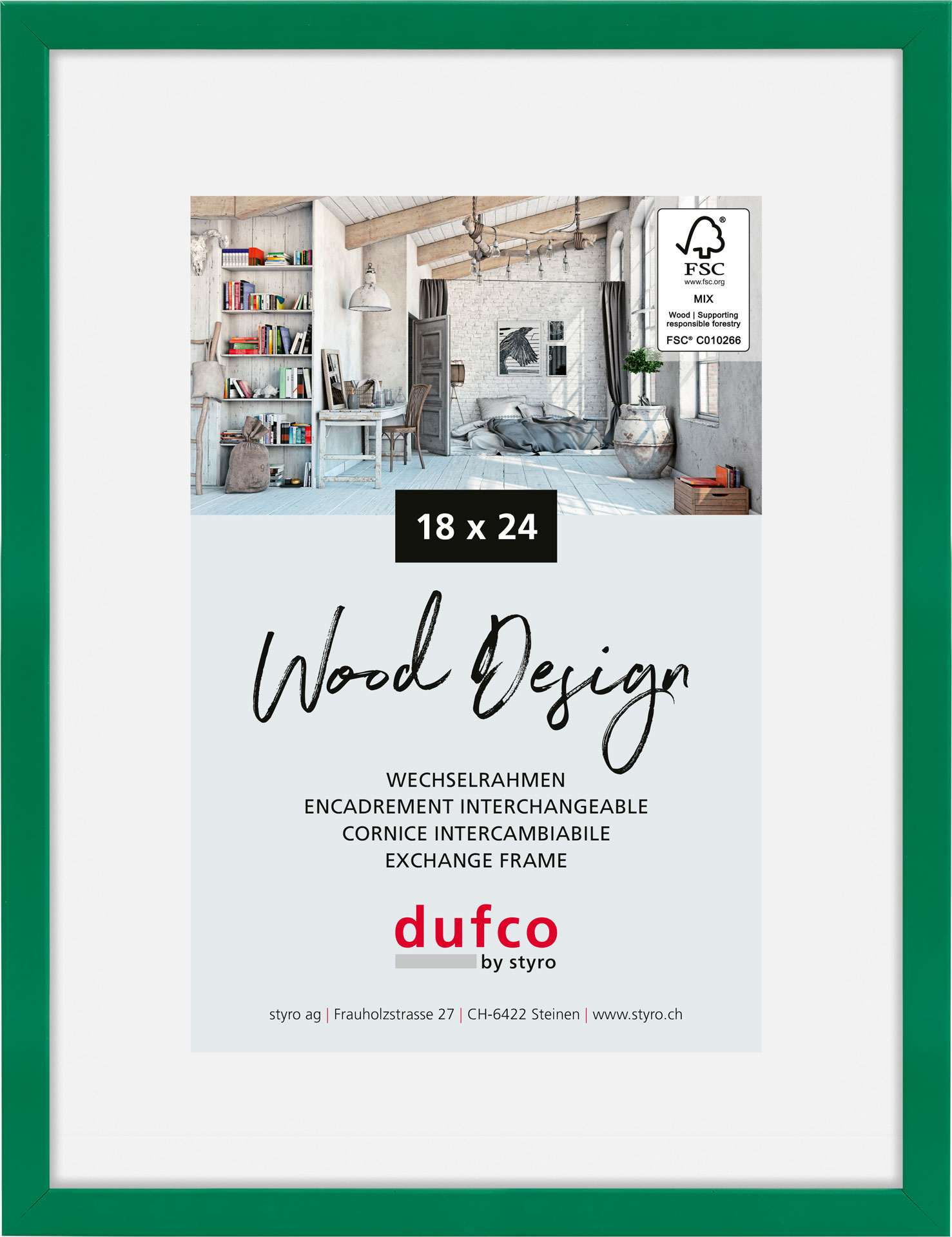 photo DUFCO Cadre photo Hay 18x24cm 1610.81093 vert