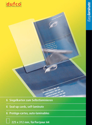 photo DUFCO Seal-Up Cards 52101.008 64X86MM 8PCS