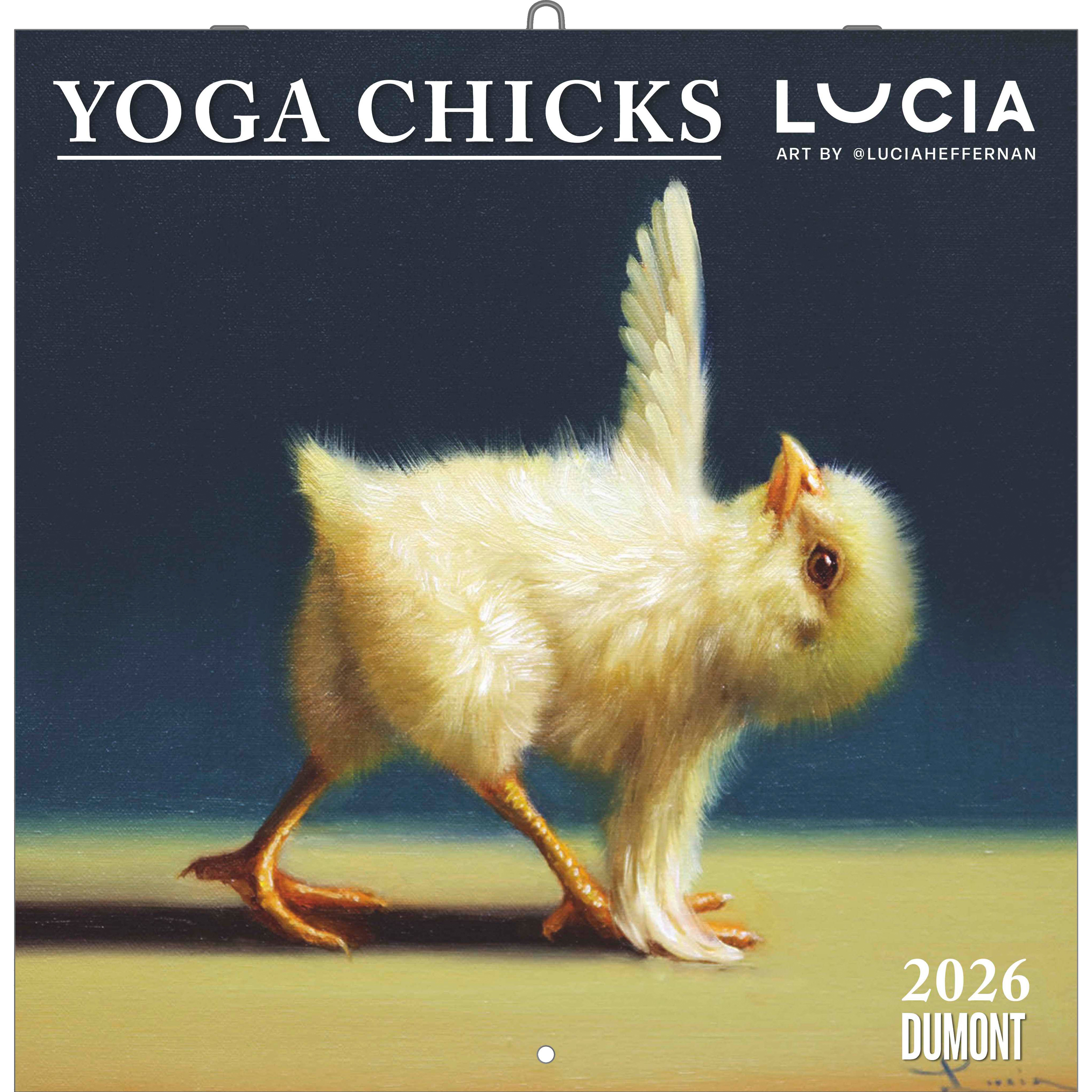 photo DUMONT Calendrier 2026 260853 Yoga Chicks 30x30cm