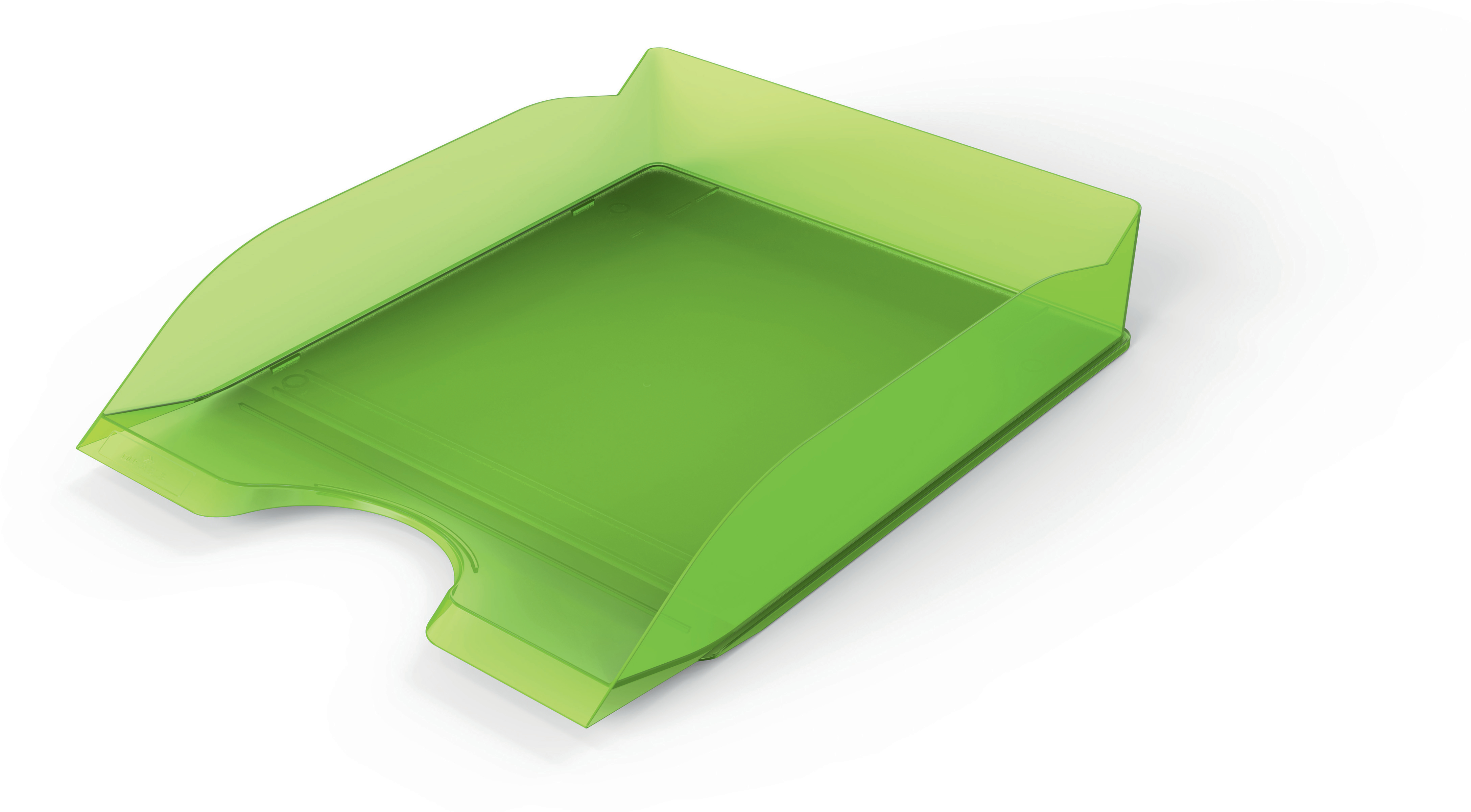 photo DURABLE Corbeille à courrier A4 1701674017 vert-transparent