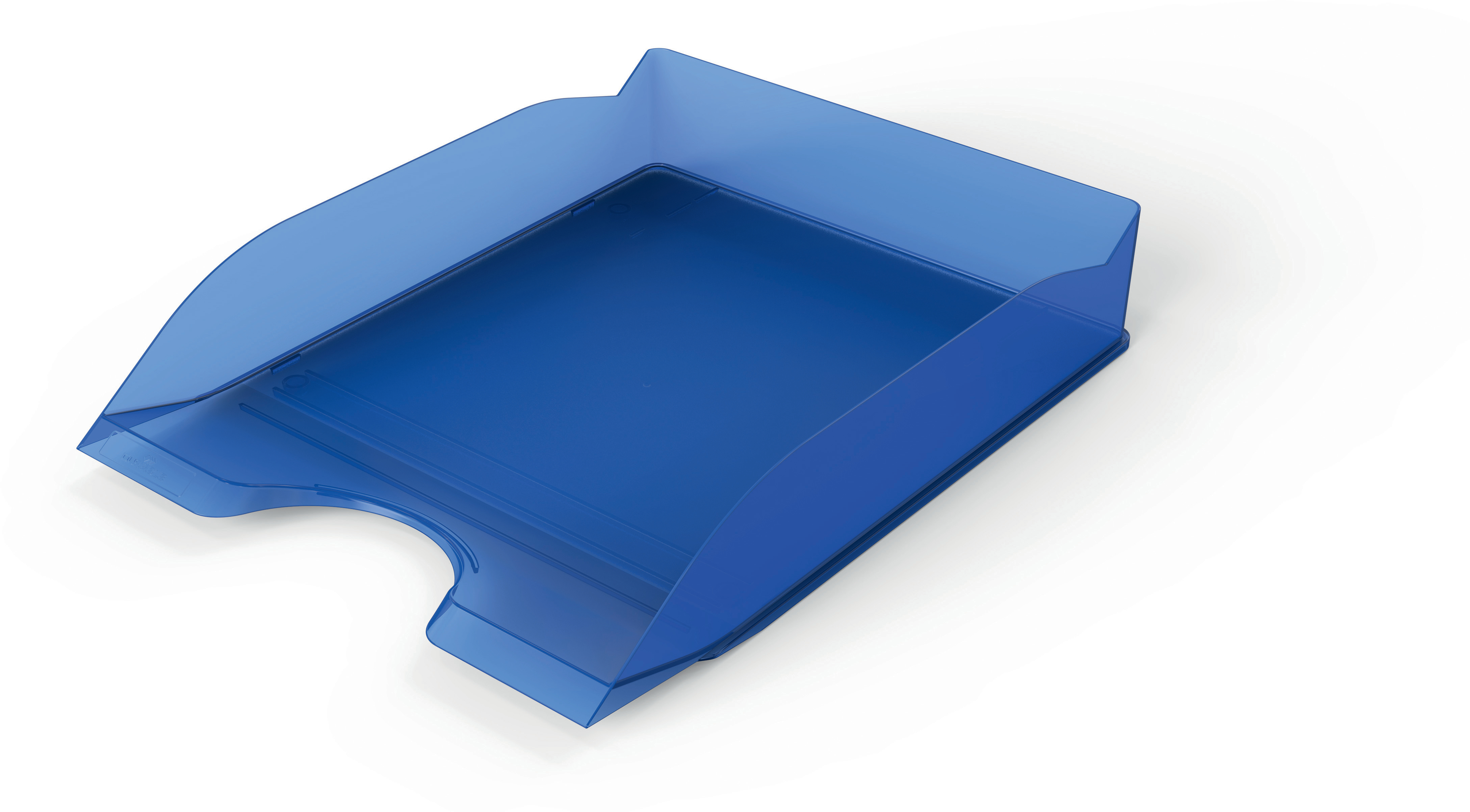 photo DURABLE Corbeille à courrier A4 1701674540 bleu-transparent