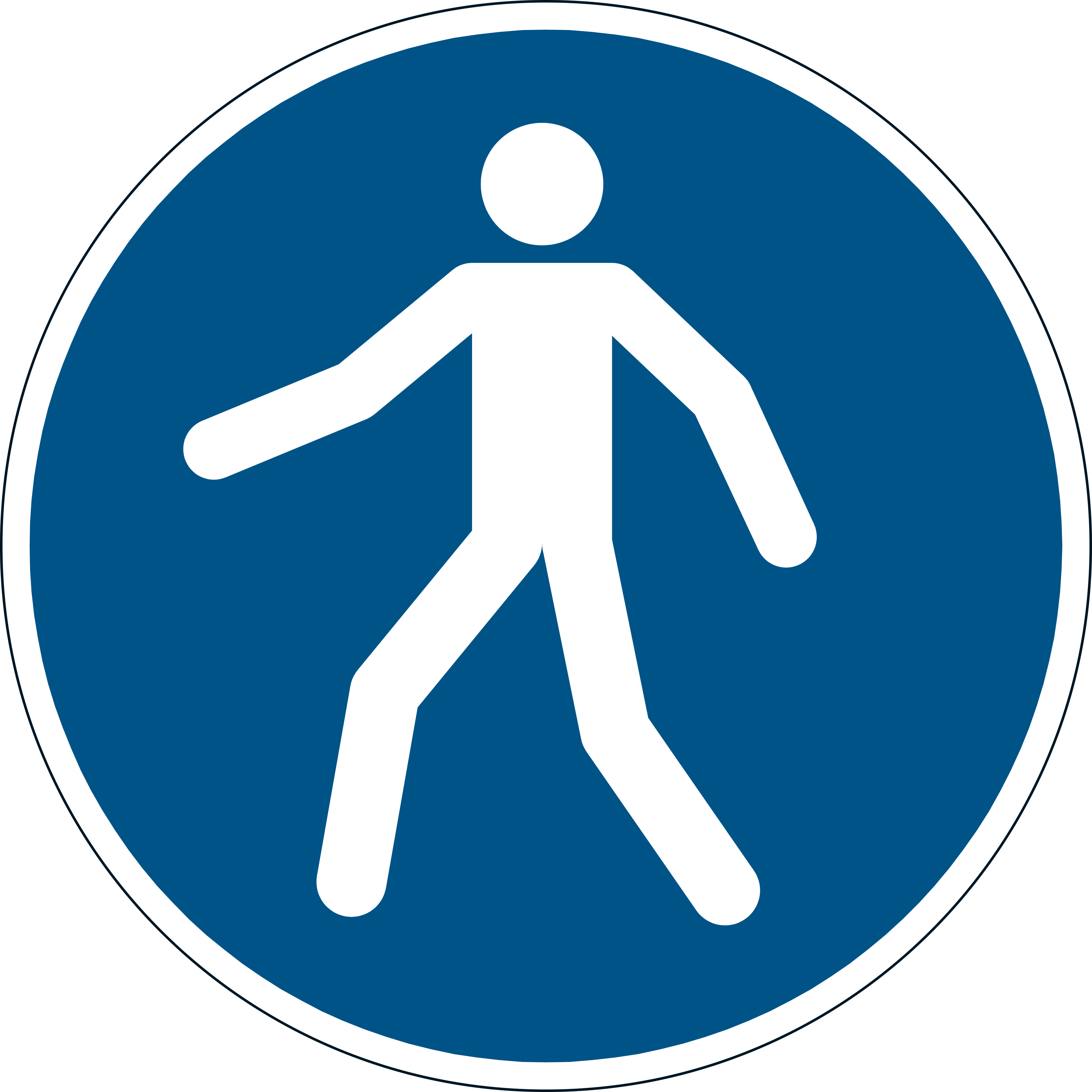 DURABLE Symbol -Fussgängerweg 173106