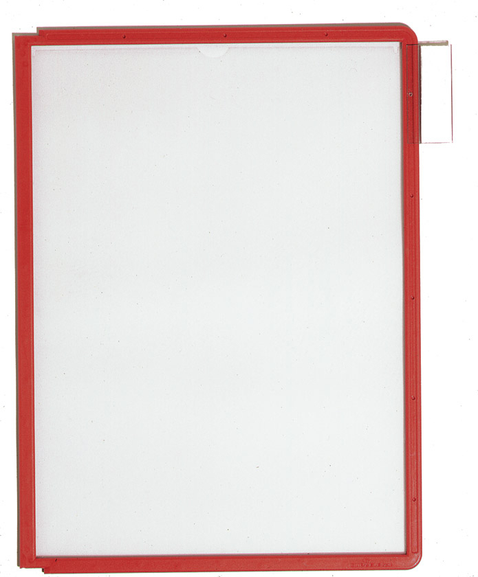 DURABLE Plaque-pochettes Sherpa A4 5606/03 rouge