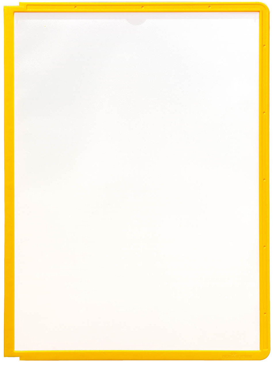DURABLE Plaque-pochettes Sherpa A4 5606/04 jaune jaune