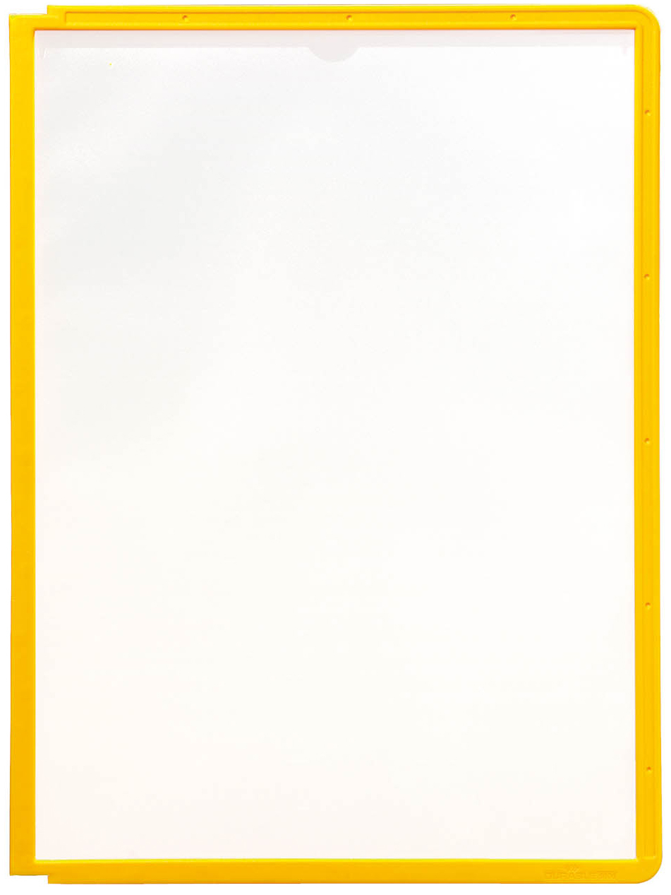photo DURABLE Plaque-pochette SHERPA A4 560604 jaune