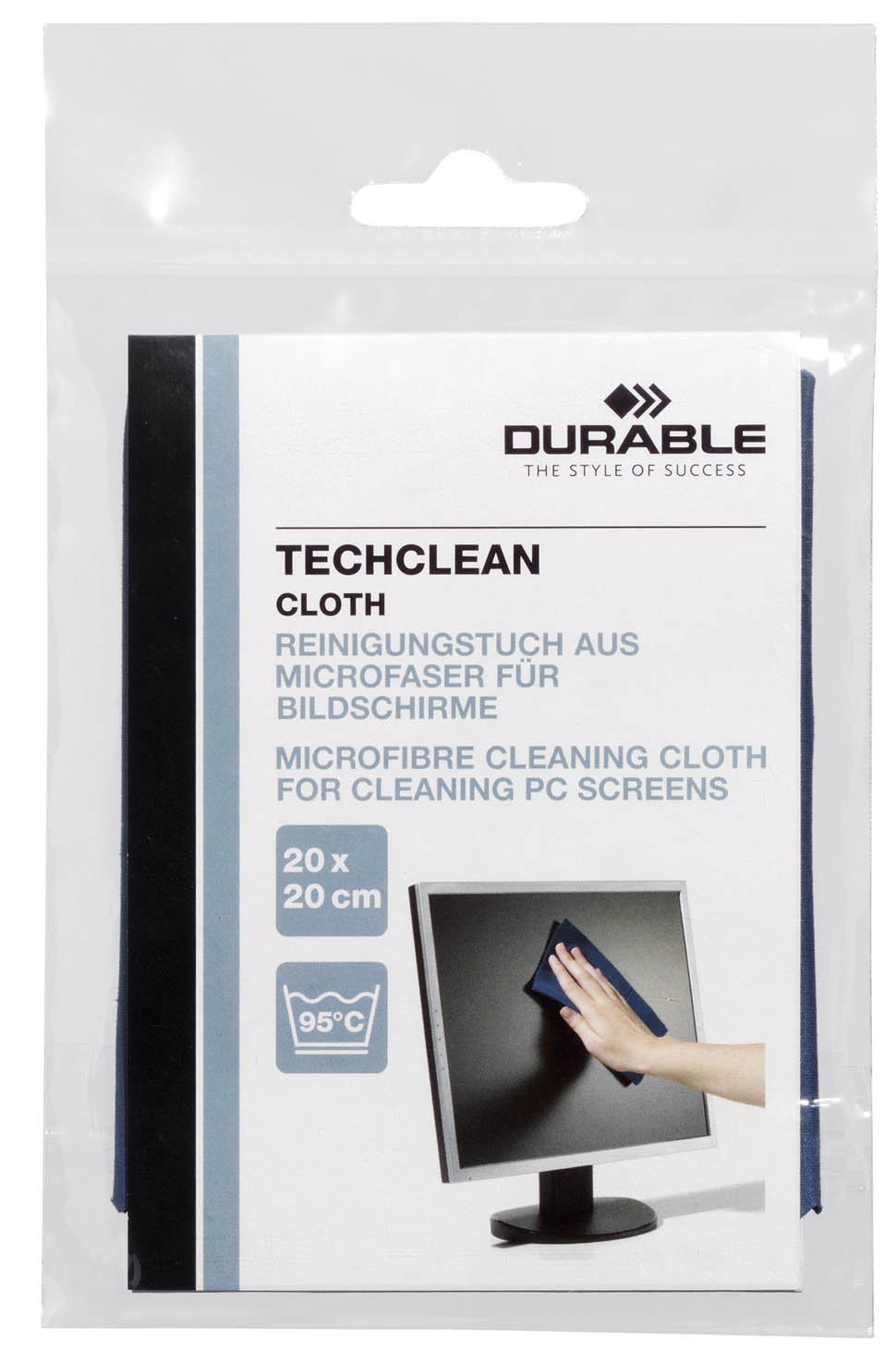 DURABLE Techclean Cloth 579406 Chiffon en microfibre Chiffon en microfibre