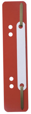 DURABLE Bande classem. Flexi 150x34mm 6901-03 rouge, perfor.60/80mm 250 pcs. rouge, perfor.60/80mm 2