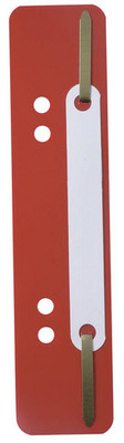 DURABLE Bande classem. Flexi 150x34mm 690103 rouge, perfor.60/80mm 250 pcs.