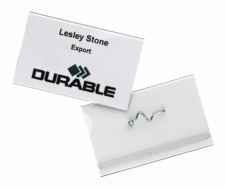 photo DURABLE Porte-nom 860419 90x54mm 10 pcs.