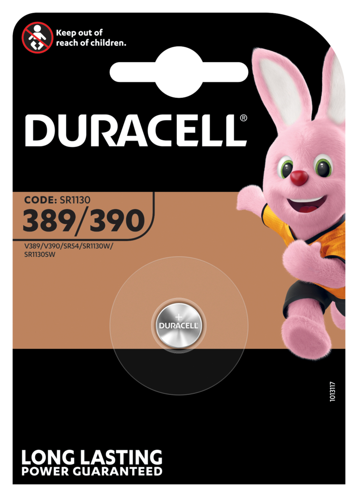 DURACELL Pile miniature Specialty 389/390 V389,V390,SR54,SR1130.1.5V