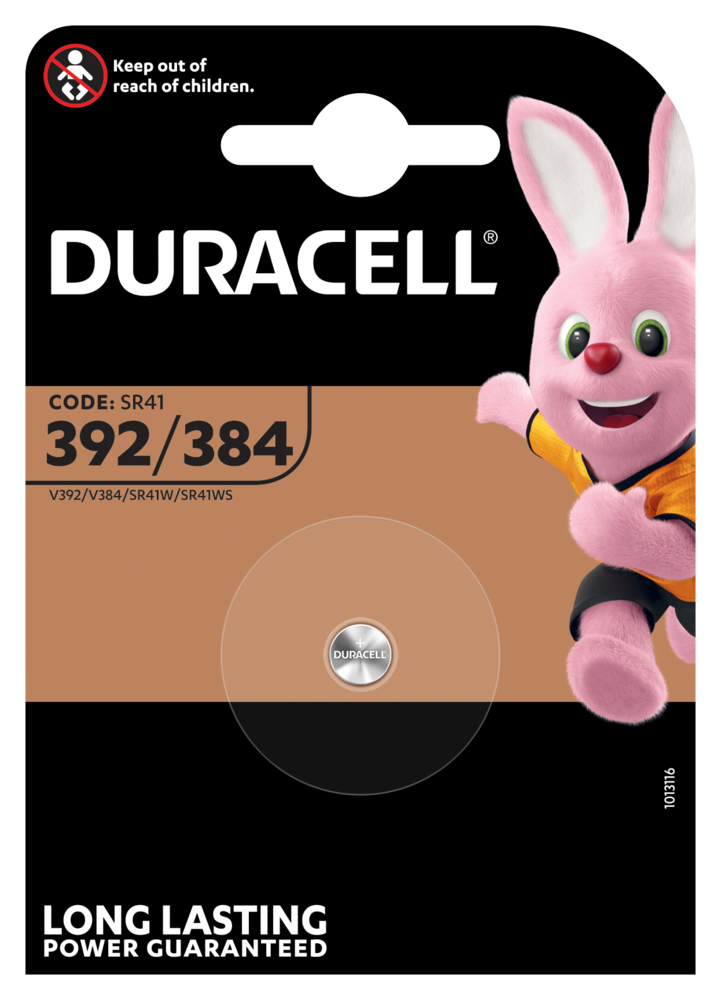 DURACELL Pile miniature Specialty 392/384 V392, V384, SR41W, 1.5V V392, V384, SR41W, 1.5V
