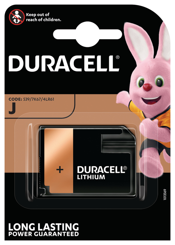 DURACELL Photobatterie Security 7K67 J, 4LR61, 6V