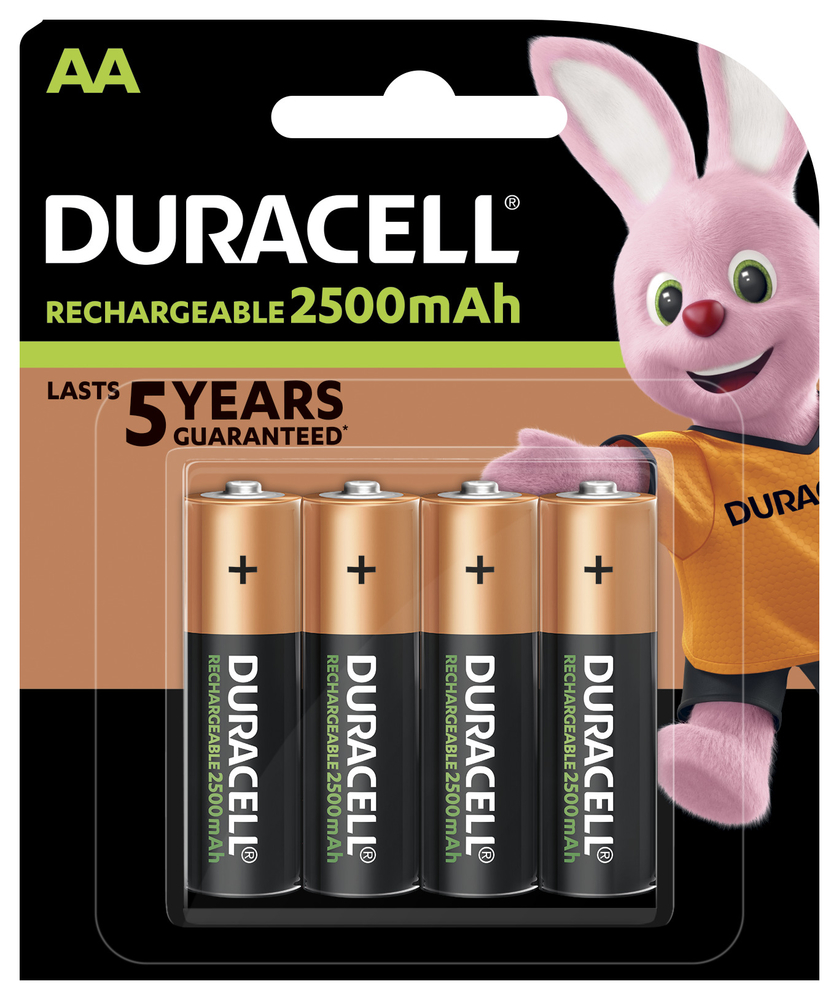 DURACELL Recharge Ultra PreCharged DX1500 AA,HR6,2400mAh,1.2V 4 pcs.