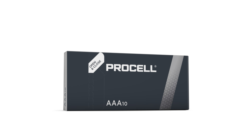 DURACELL Pile PROCELL 1236mAh PC2400 AAA, LR03, 1.5V 10 pcs.