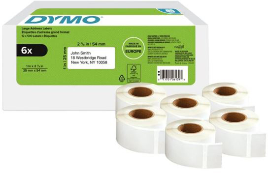 DYMO LabelWriter 2177564 6 Rl./500 pcs.