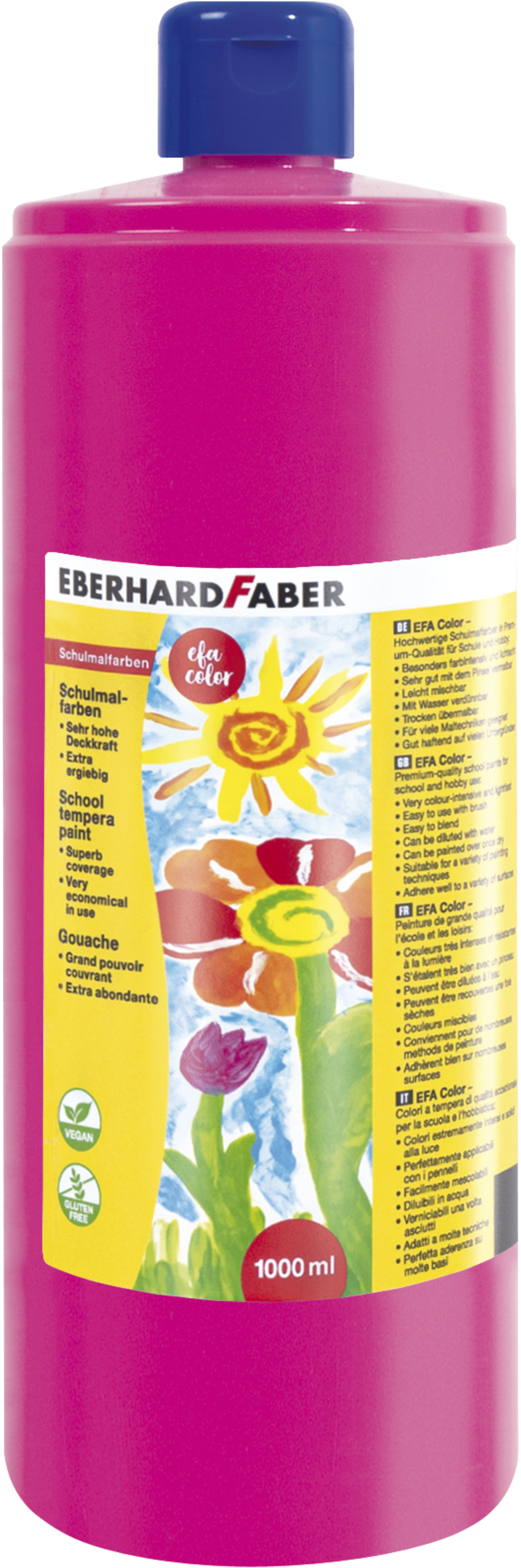 photo EBERHARD FABER Couleur opaque 1000ml 575019 rose carmin