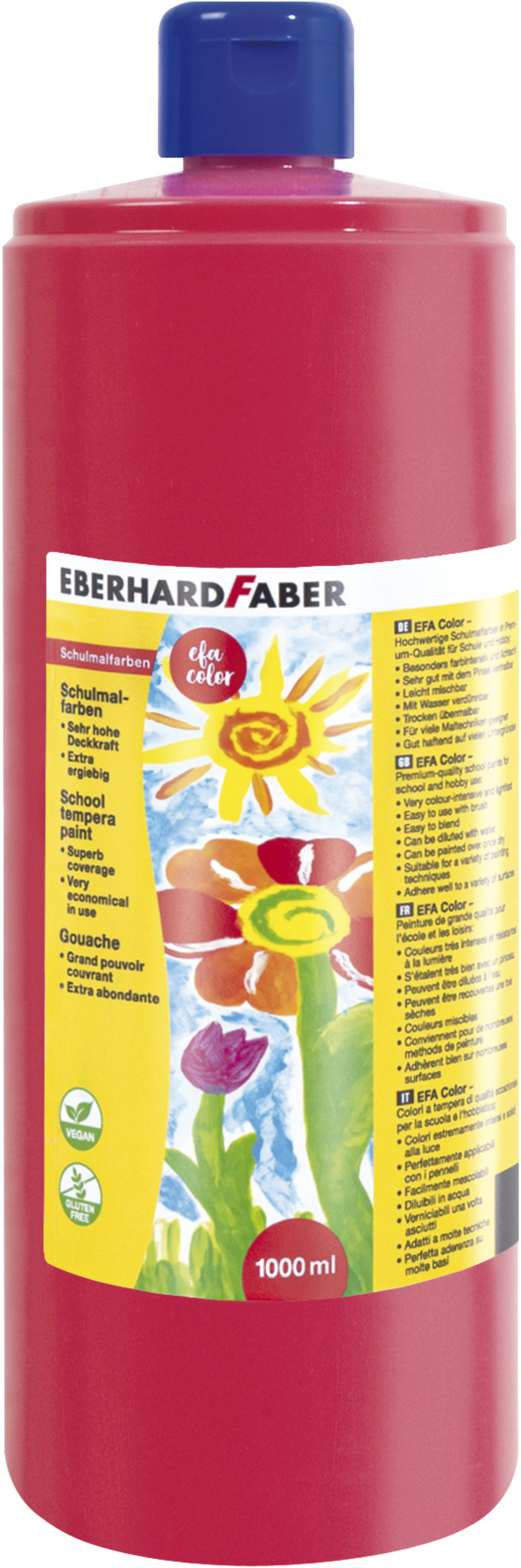 photo EBERHARD FABER Couleur opaque 1000ml 575026 carmin permanent