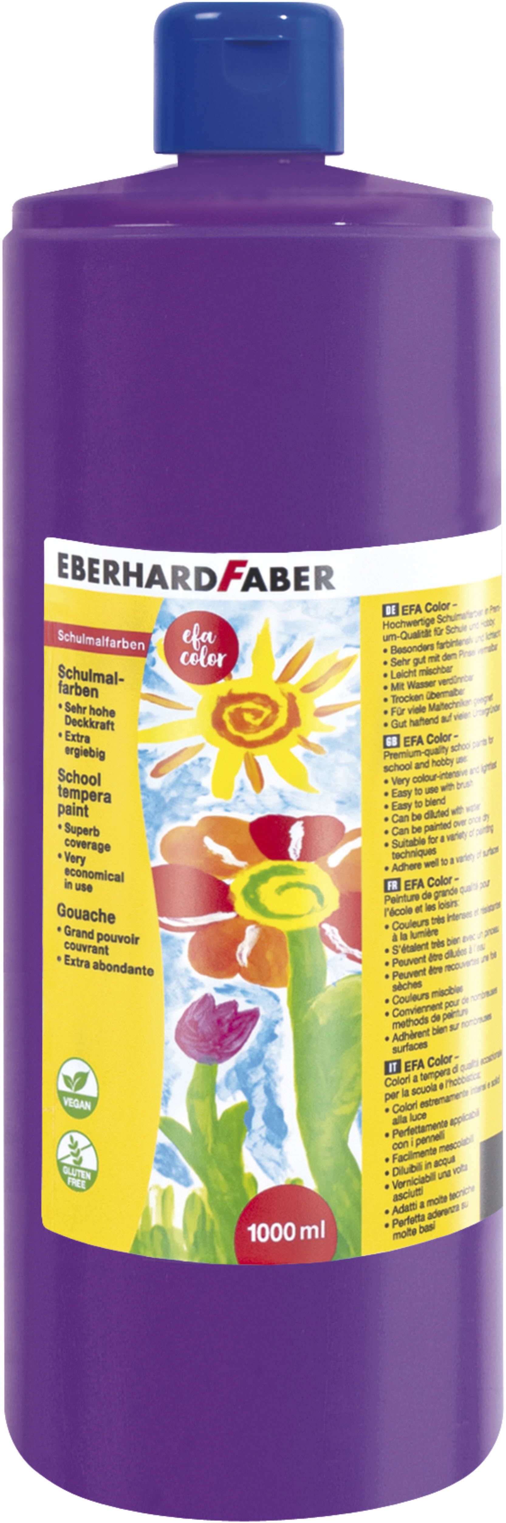 photo EBERHARD FABER Couleur opaque 1000ml 575037 violet pourpre