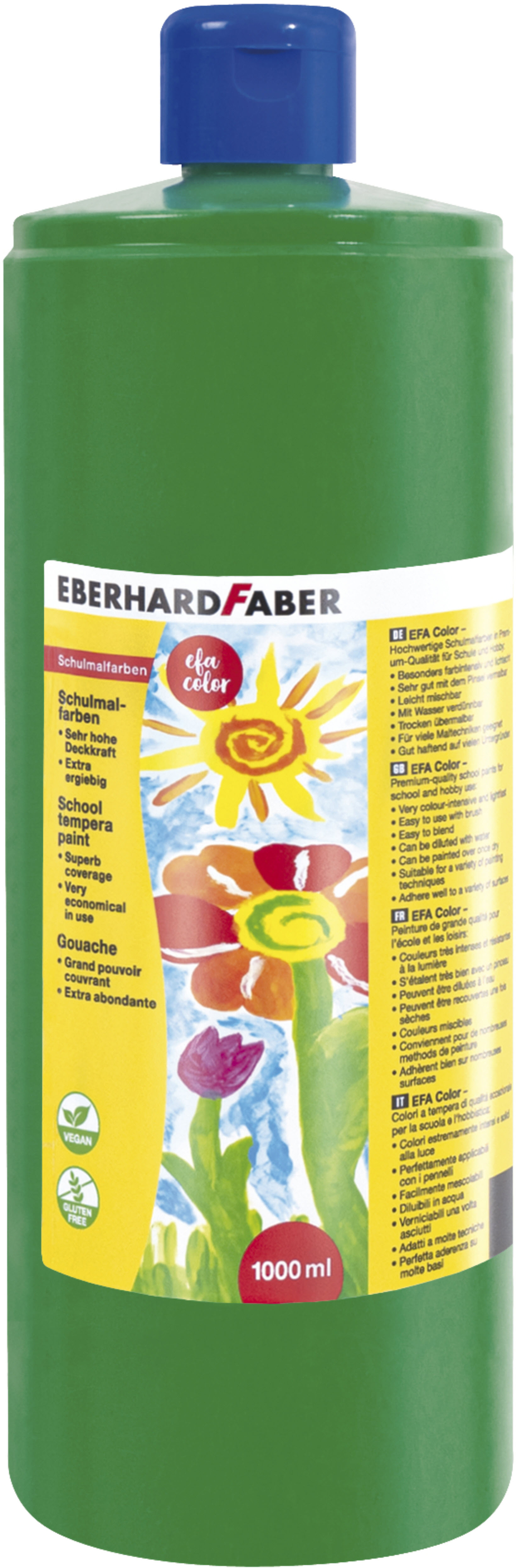 photo EBERHARD FABER Couleur opaque 1000ml 575063 vert permanent