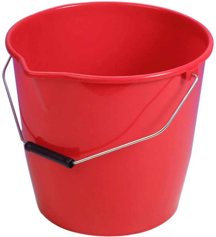 photo EBNAT Balai de rechange 12lt 148387 rouge